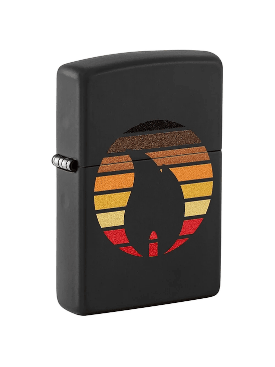 FLAME DESIGN COLORBLOCK-ZIPPO 1