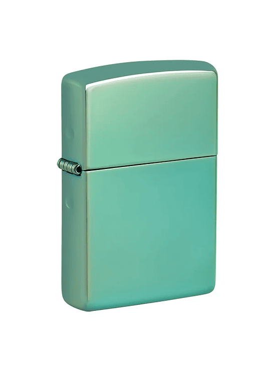 ENCENDEDOR HIGH POLISH GREEN LOGO - ZIPPO 1