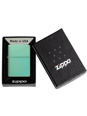 ENCENDEDOR HIGH POLISH GREEN LOGO - ZIPPO 3