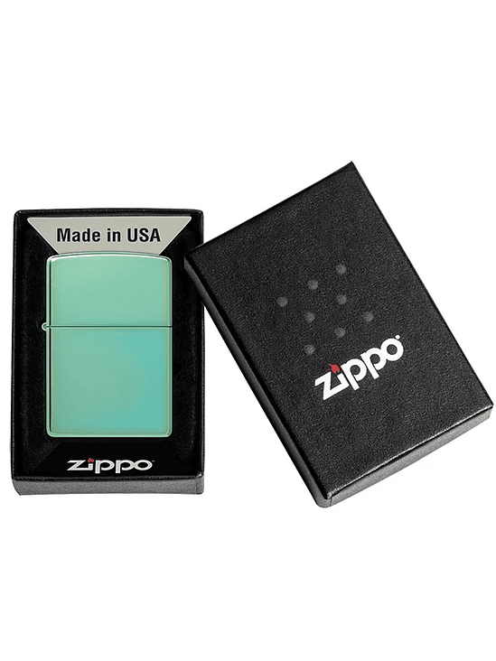 ENCENDEDOR HIGH POLISH GREEN LOGO - ZIPPO 3