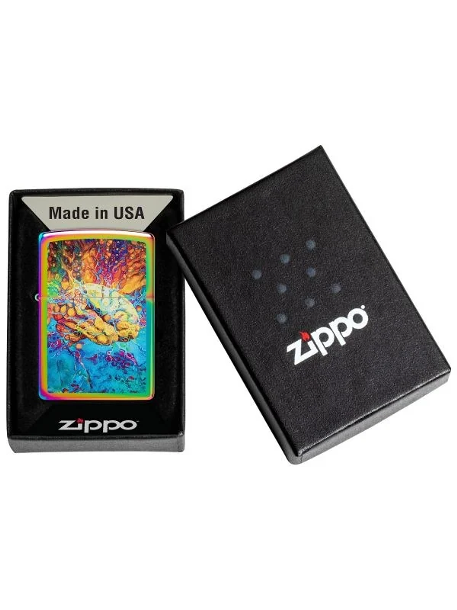 Psychedelic Brain Design-Zippo 3