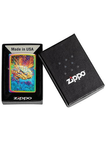 PSYCHEDELIC BRAIN DESIGN-ZIPPO 3