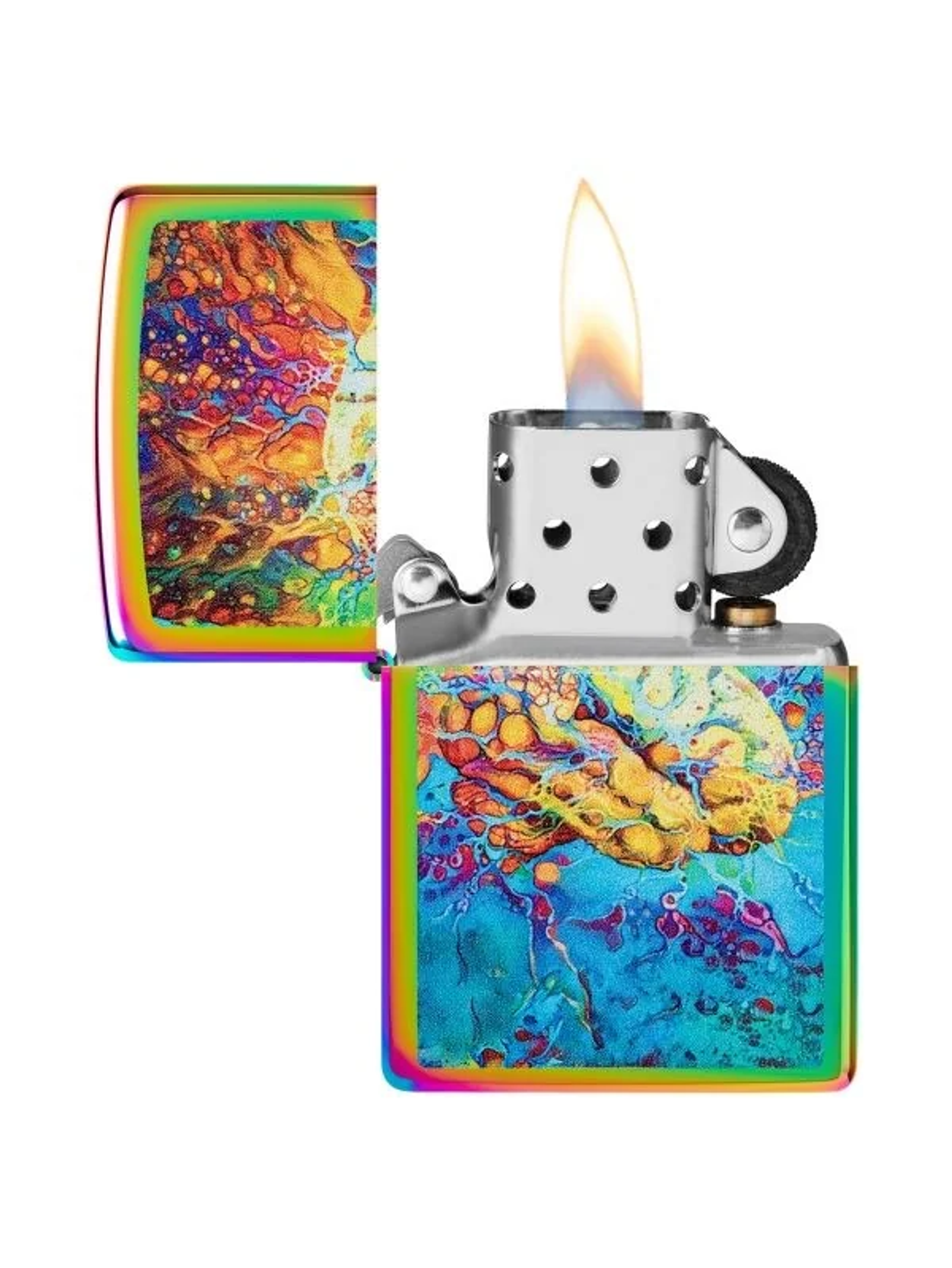 Psychedelic Brain Design-Zippo 2