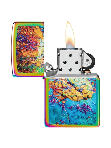 PSYCHEDELIC BRAIN DESIGN-ZIPPO 2