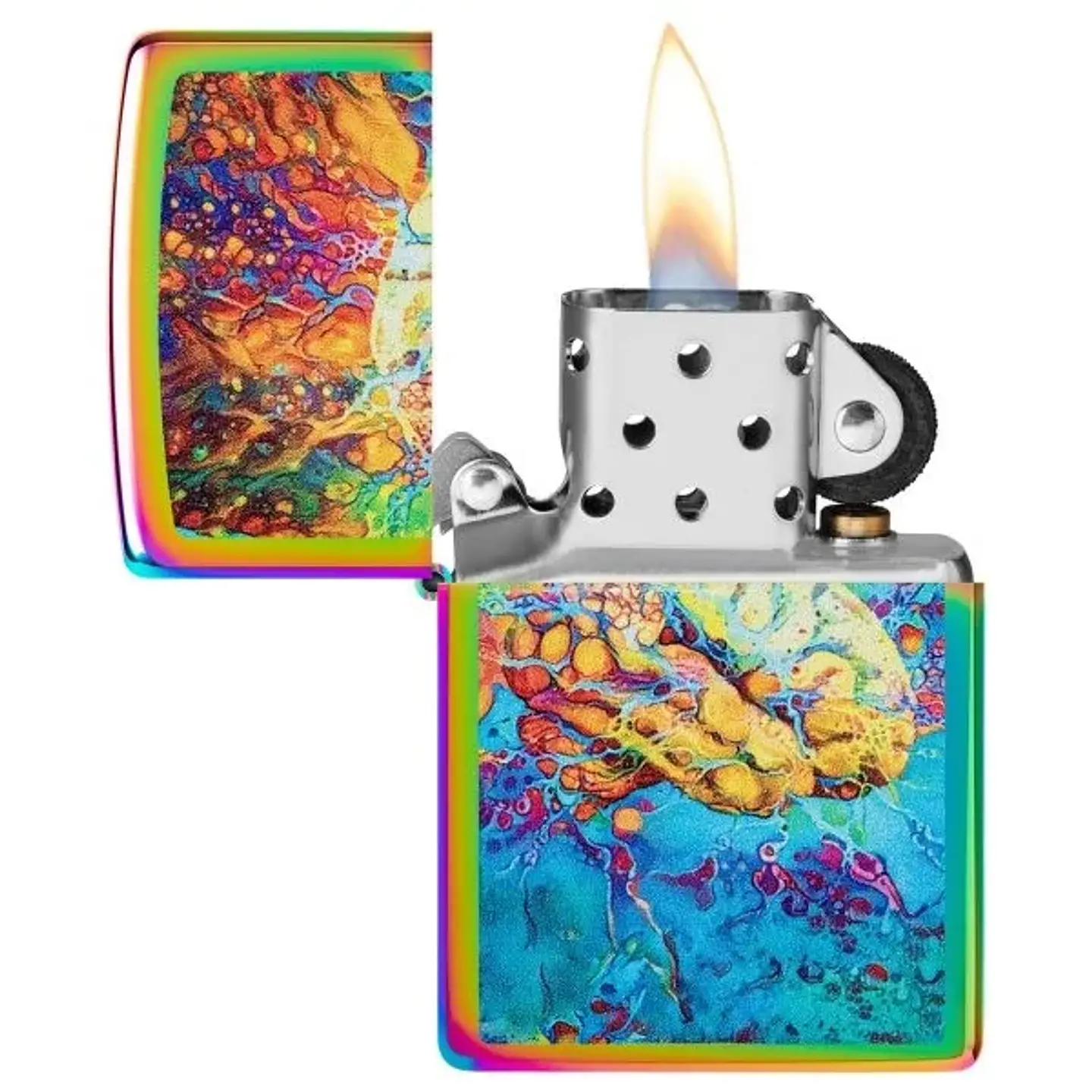 Psychedelic Brain Design-Zippo 2