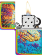 PSYCHEDELIC BRAIN DESIGN-ZIPPO - Miniatura 2