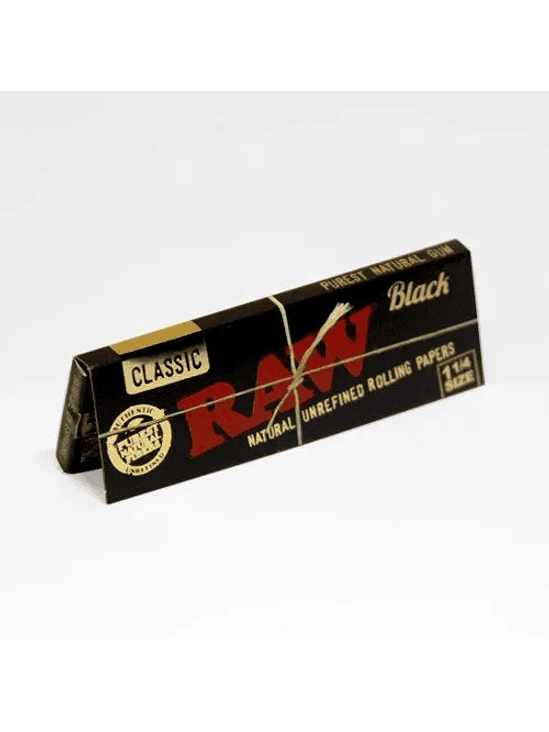 PAPELILLOS BLACK 1 1/4 1 UD-RAW 1