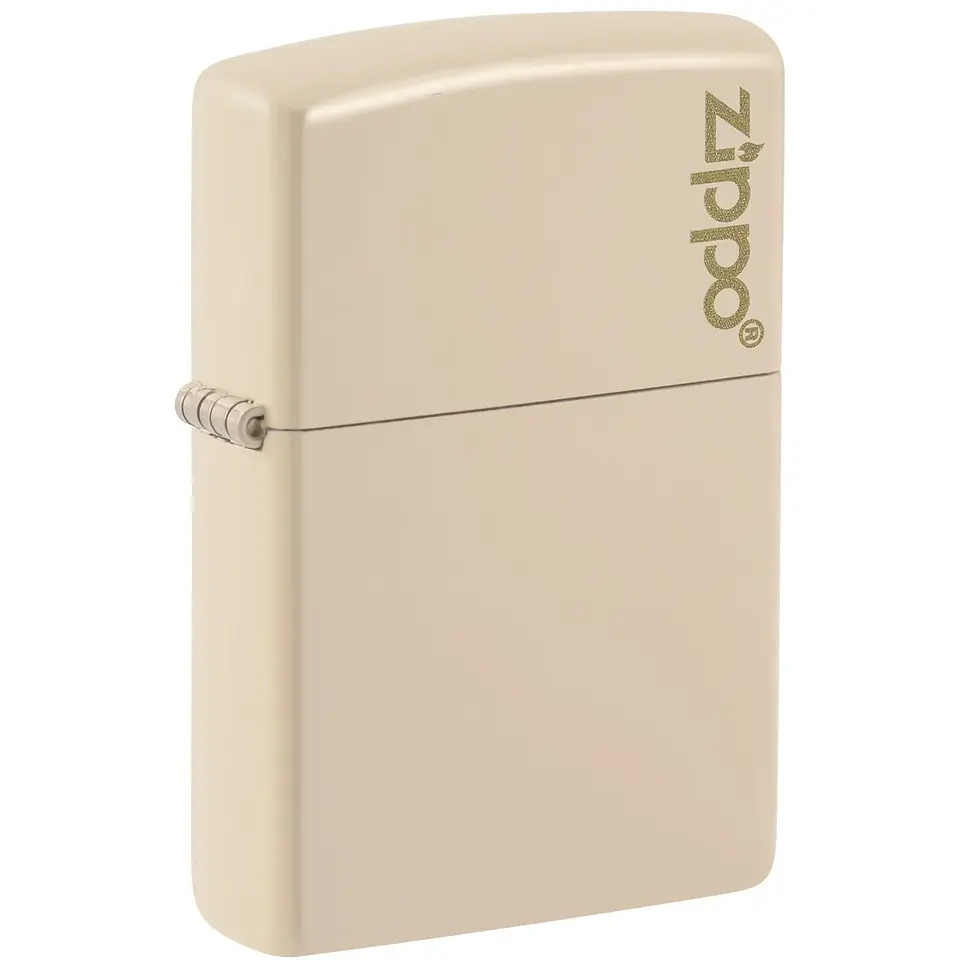 Encendedor Classic Flat Sand Logo - Zippo 1