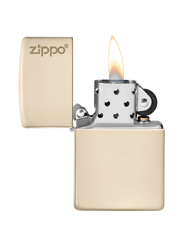 ENCENDEDOR CLASSIC FLAT SAND LOGO - ZIPPO 2