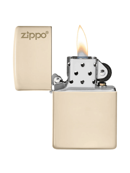 ENCENDEDOR CLASSIC FLAT SAND LOGO - ZIPPO 2