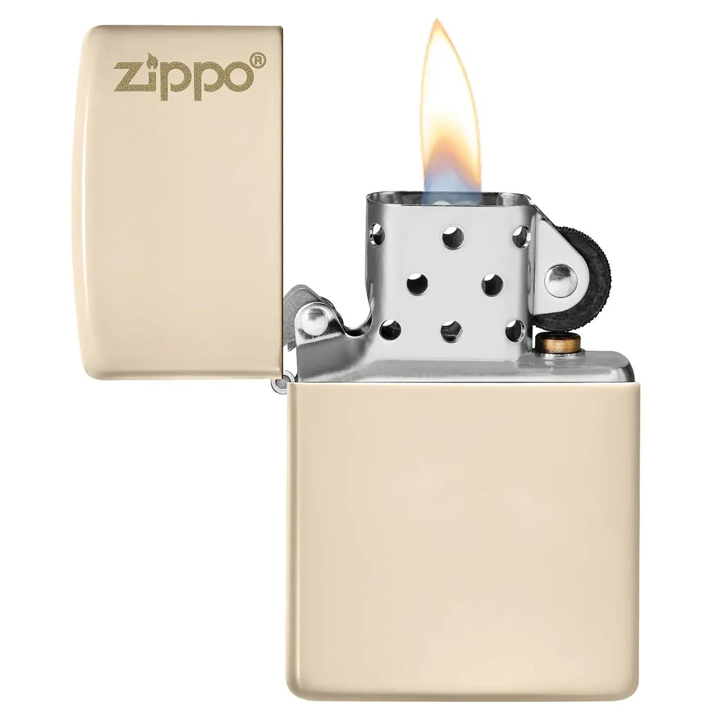 Encendedor Classic Flat Sand Logo - Zippo 2