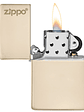 ENCENDEDOR CLASSIC FLAT SAND LOGO - ZIPPO - Miniatura 2