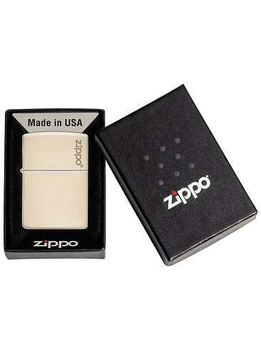 ENCENDEDOR CLASSIC FLAT SAND LOGO - ZIPPO 3