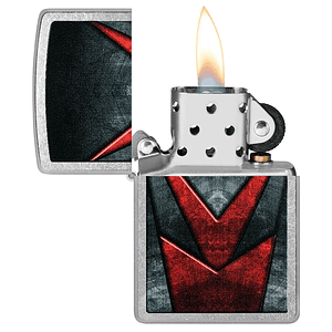 Metallic Pattern Design-Zippo