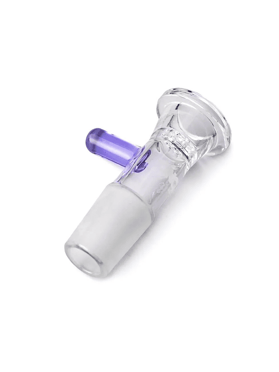 QUEMADOR HONEYCOMB MACHO 18MM PURPLE-BONGLAB 1