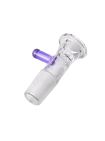 QUEMADOR HONEYCOMB MACHO 18MM PURPLE-BONGLAB CAJA ROTA 1