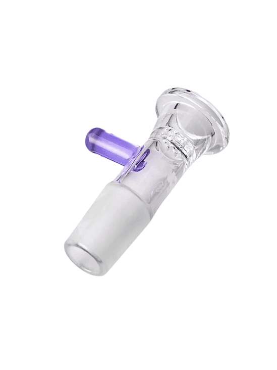 QUEMADOR HONEYCOMB MACHO 18MM PURPLE-BONGLAB CAJA ROTA 1