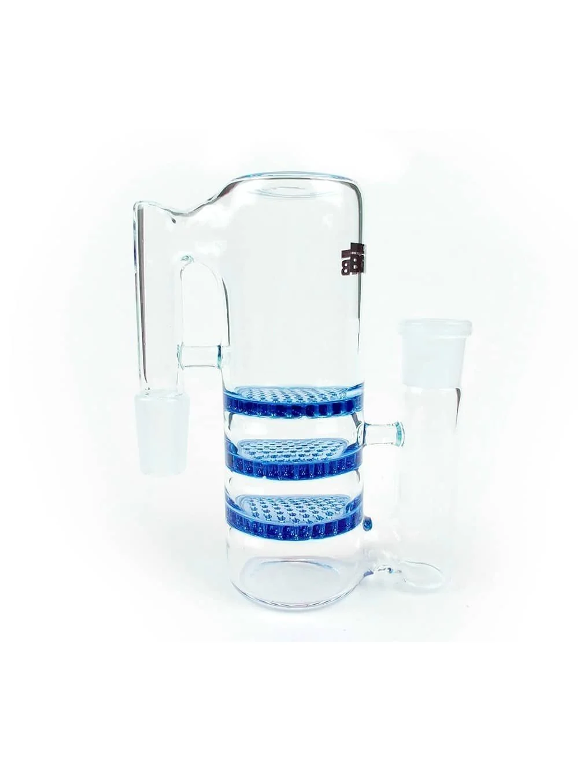 Atrapa Ceniza Panal Triple Blue 14Mm-Bonglab 2