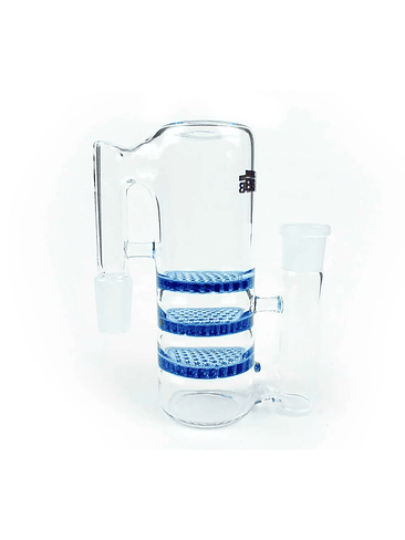 ATRAPA CENIZA PANAL TRIPLE BLUE 14MM-BONGLAB 2