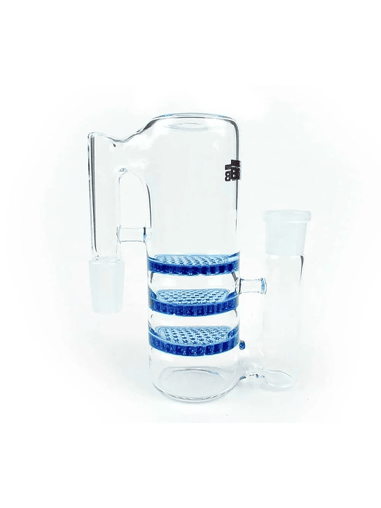 ATRAPA CENIZA PANAL TRIPLE BLUE 14MM-BONGLAB 2