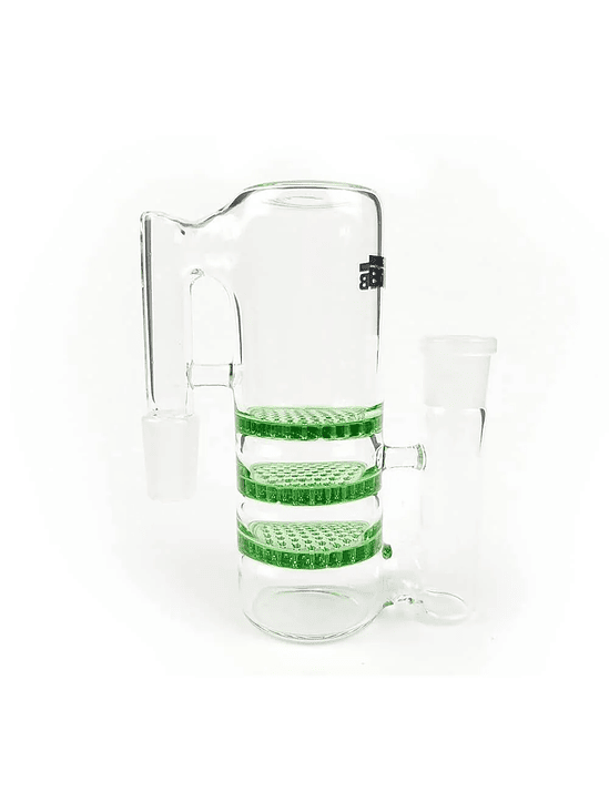 ATRAPA CENIZA PANAL TRIPLE GREEN 18MM-BONGLAB 3