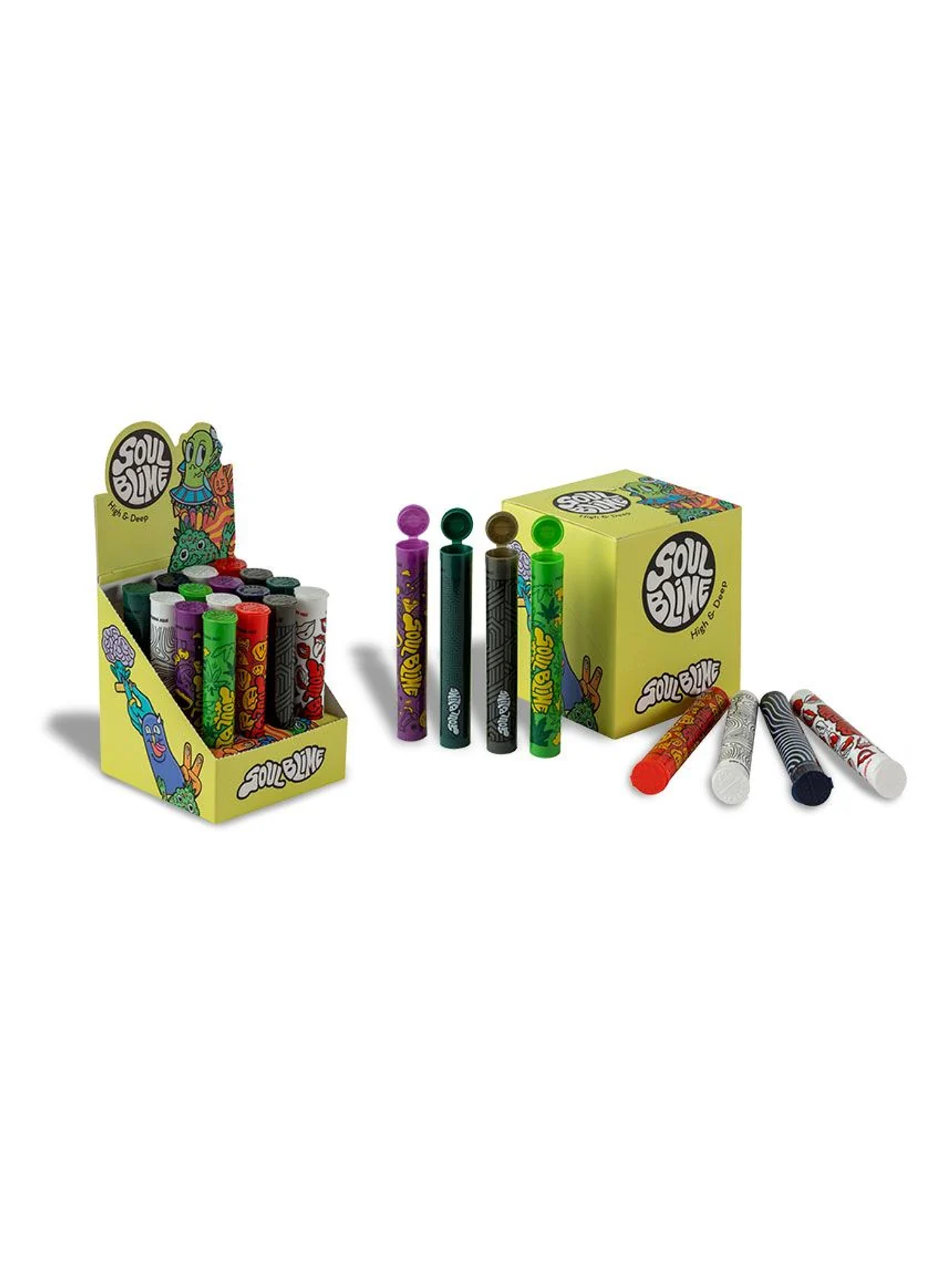 Tubos Contenedores Diseños Mix 1Und-Soulblime 1