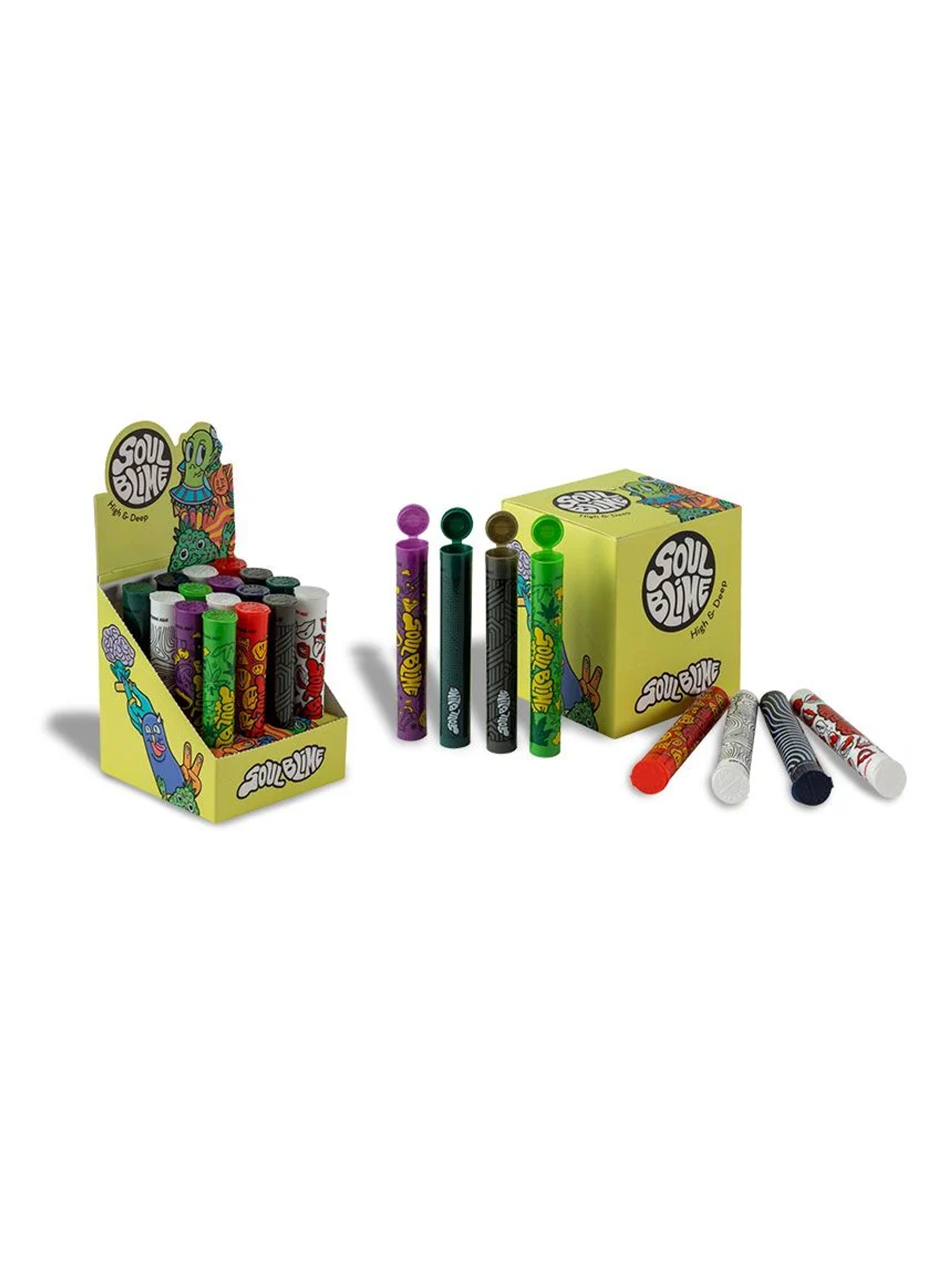 Tubos Contenedores Diseños Mix 1Und-Soulblime 1