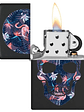 FLAMINGO SKULL DESIGN-ZIPPO - Miniatura 2