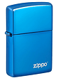 ENCENDEDOR HIG POLISH BLUE LOGO - ZIPPO - Miniatura 1