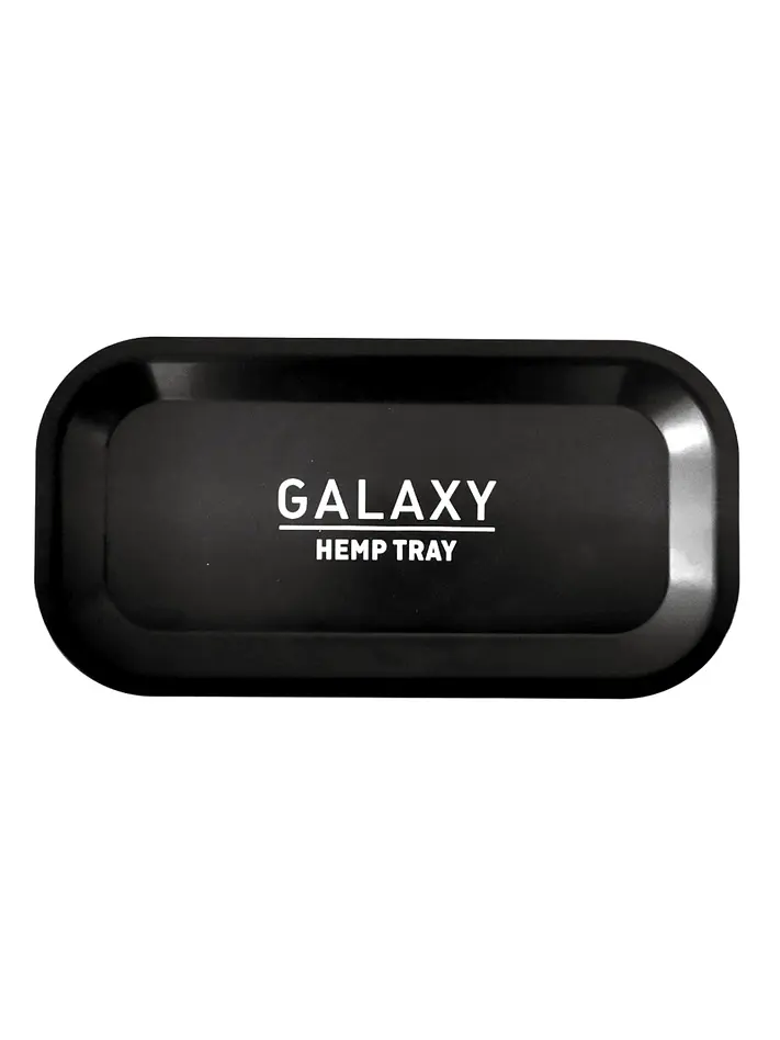 Biodegradable Black Hemp Rolling Tray-Galaxy 1