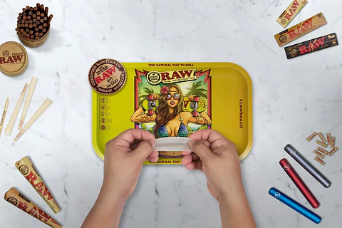 Bandeja Metálica Brazilian Girl Mediana-Raw
