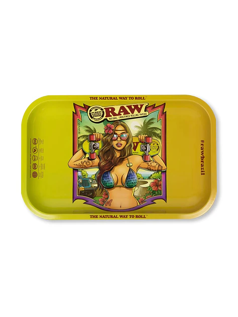Bandeja Metálica Brazilian Girl Mediana-Raw 2