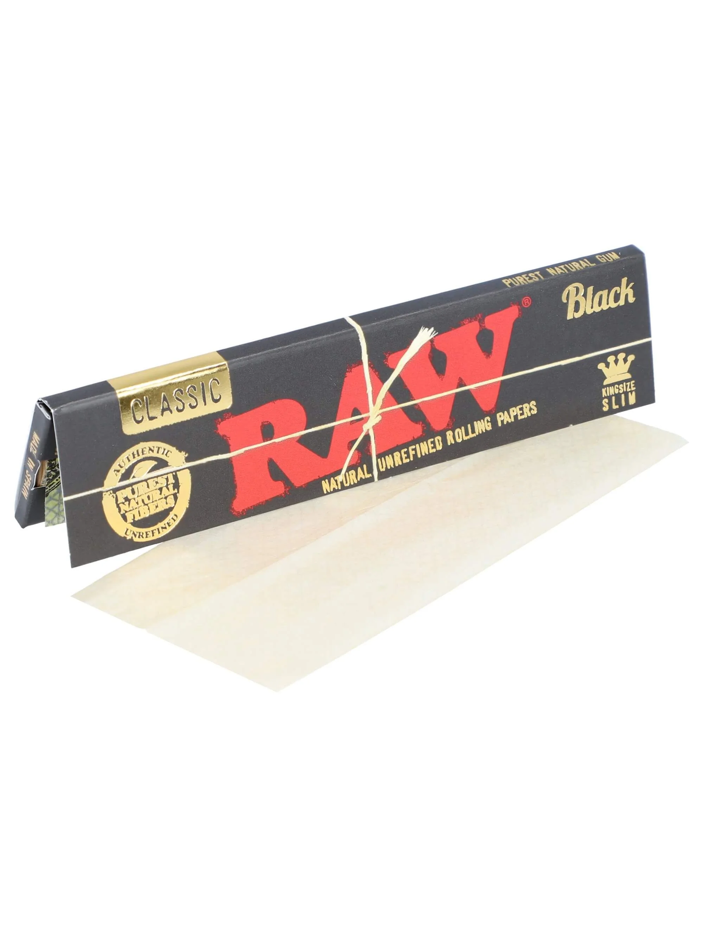 Papelillos Black King Size Slim-Raw 1