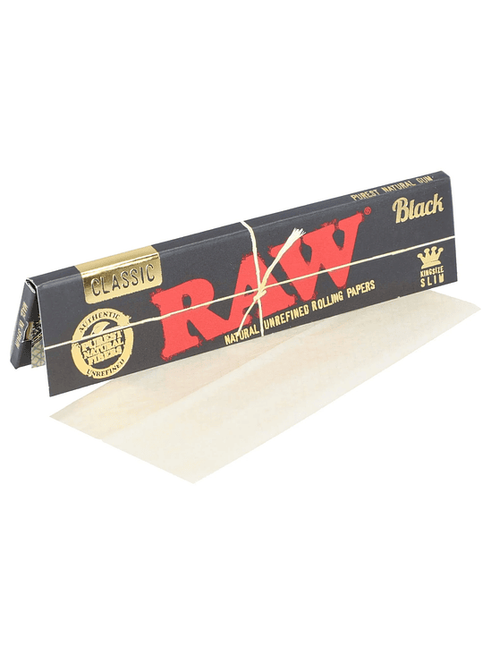 PAPELILLOS BLACK KING SIZE SLIM-RAW 1