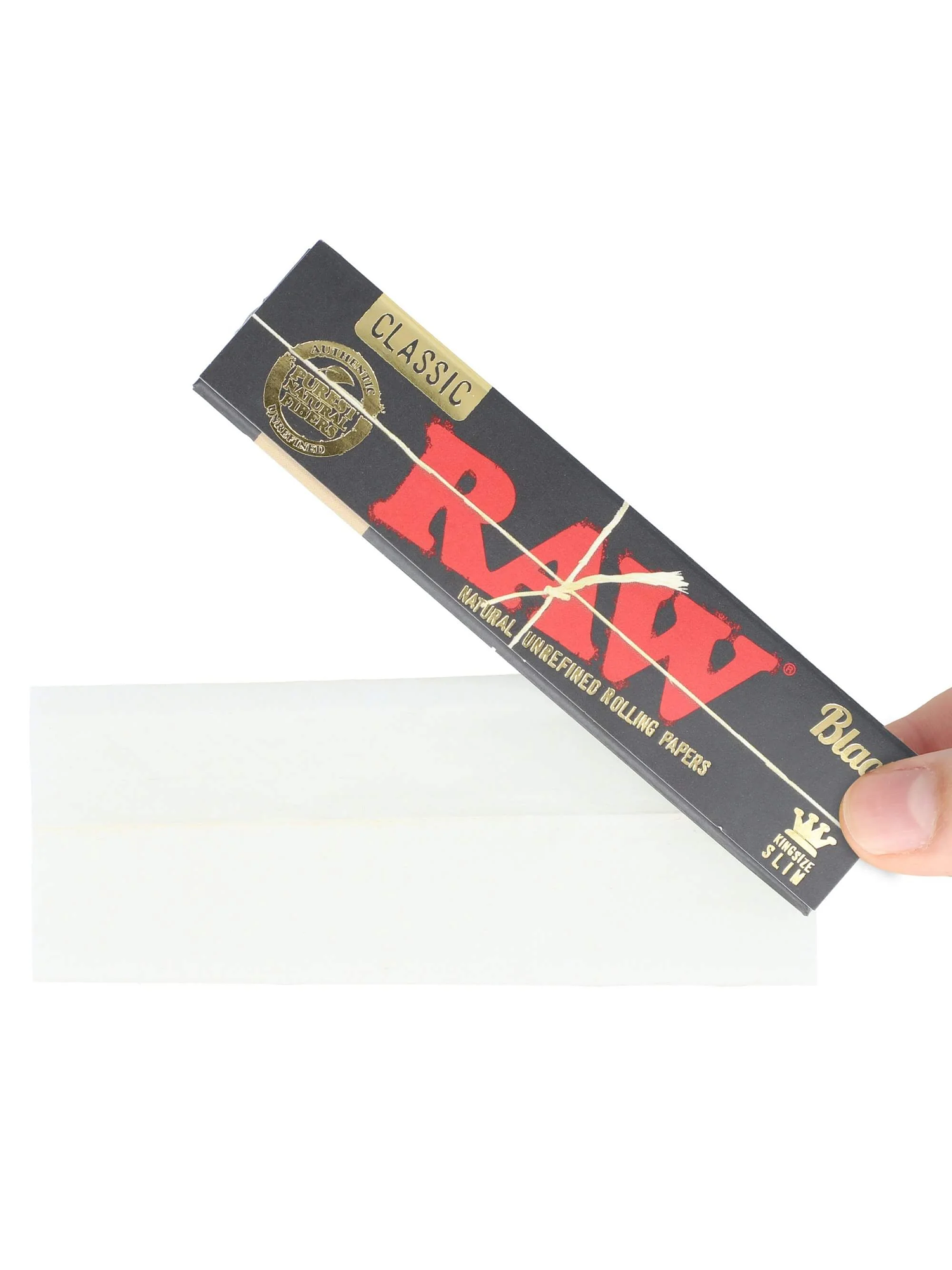 Papelillos Black King Size Slim-Raw 2