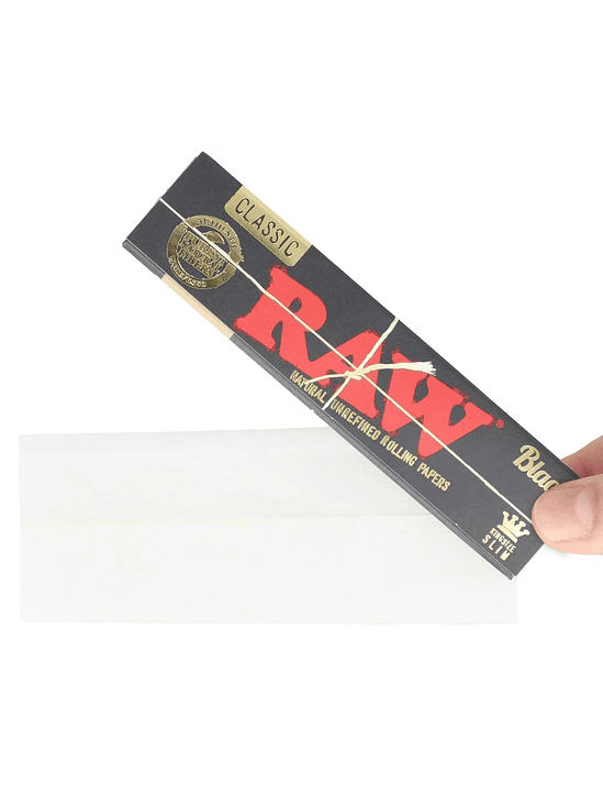 PAPELILLOS BLACK KING SIZE SLIM-RAW 2