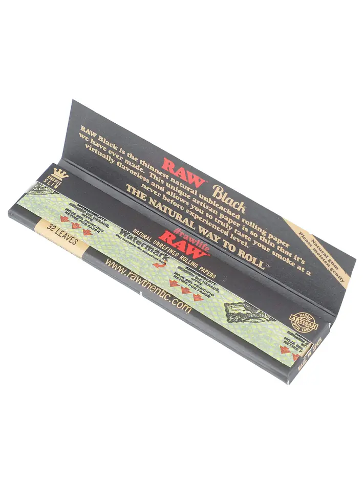 Papelillos Black King Size Slim-Raw 4