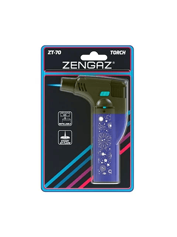 ENCENDEDOR TORCH ZT-70 AZUL-ZENGAZ 1