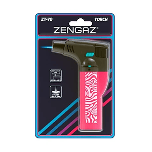 Encendedor  Torch Zt-70 Rosa/Blanco-Zengaz