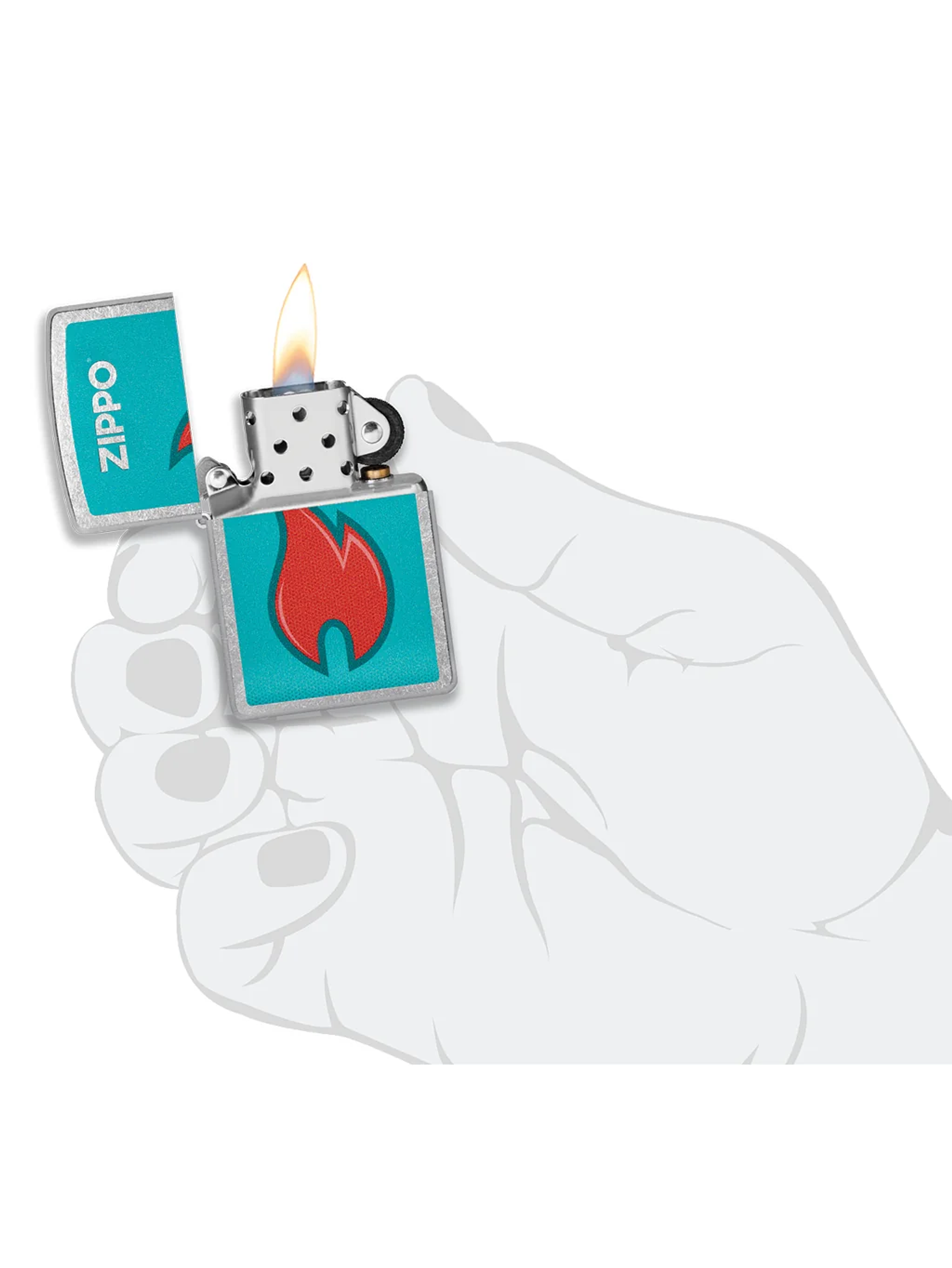 Flame Design-Zippo 4