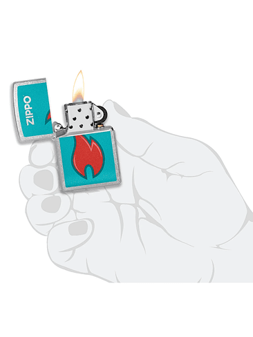 FLAME DESIGN-ZIPPO 4