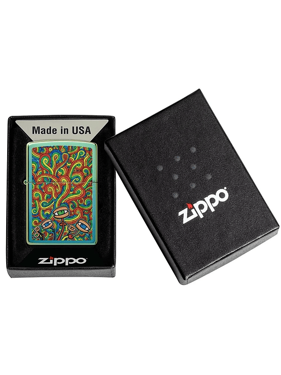 PSYCHEDELIC IMAGERY DESIGN-ZIPPO 2