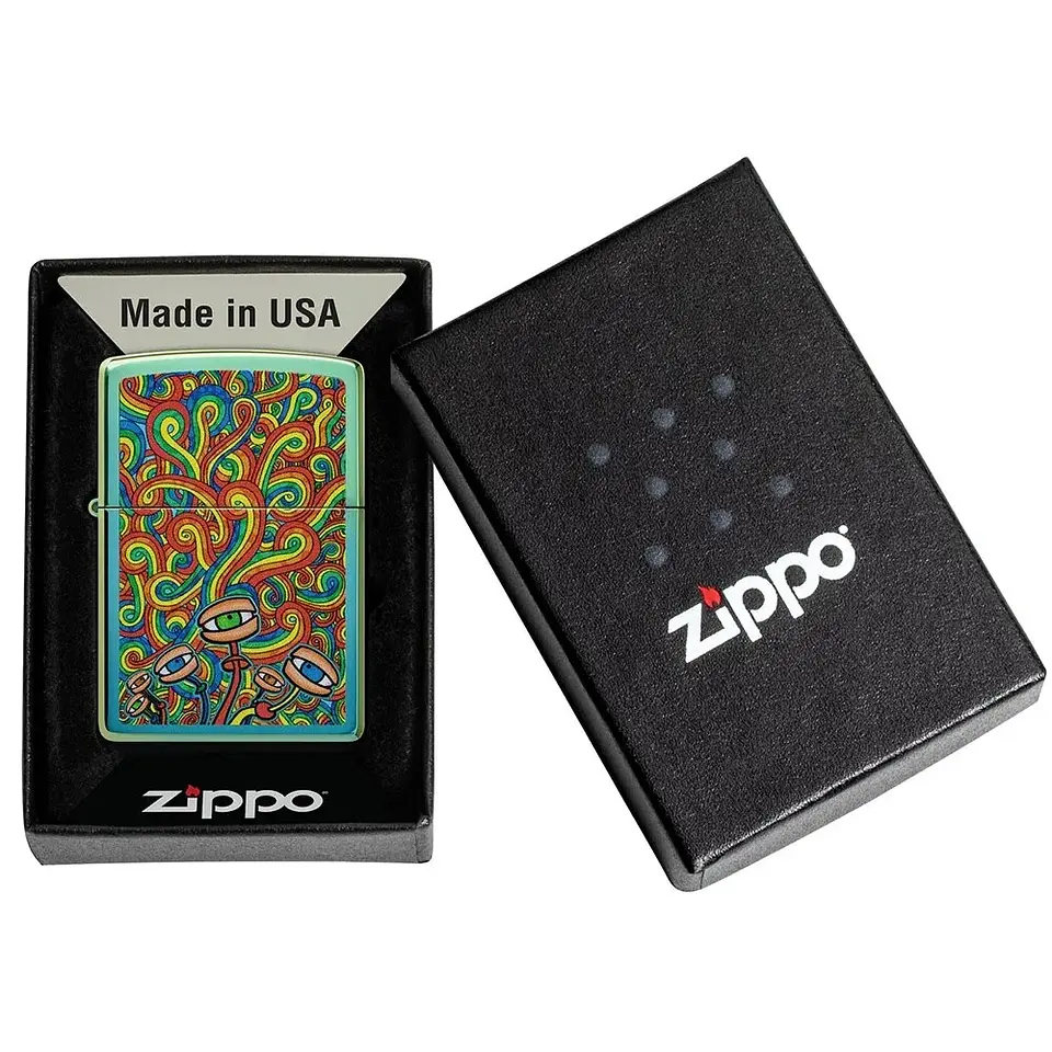 Psychedelic Imagery Design-Zippo 2
