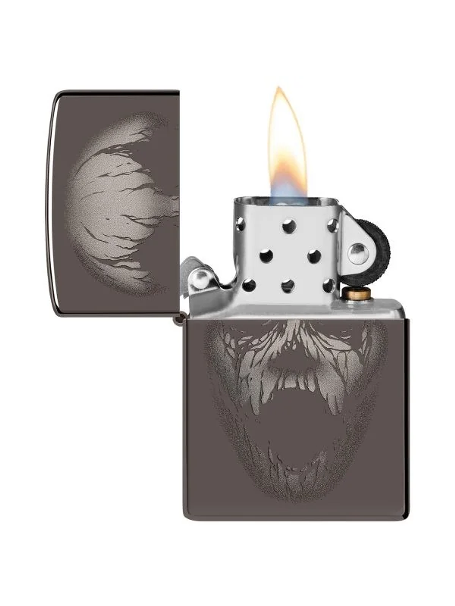 Screaming Monter Design-Zippo 2