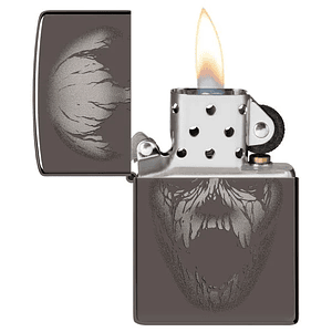 Screaming Monter Design-Zippo