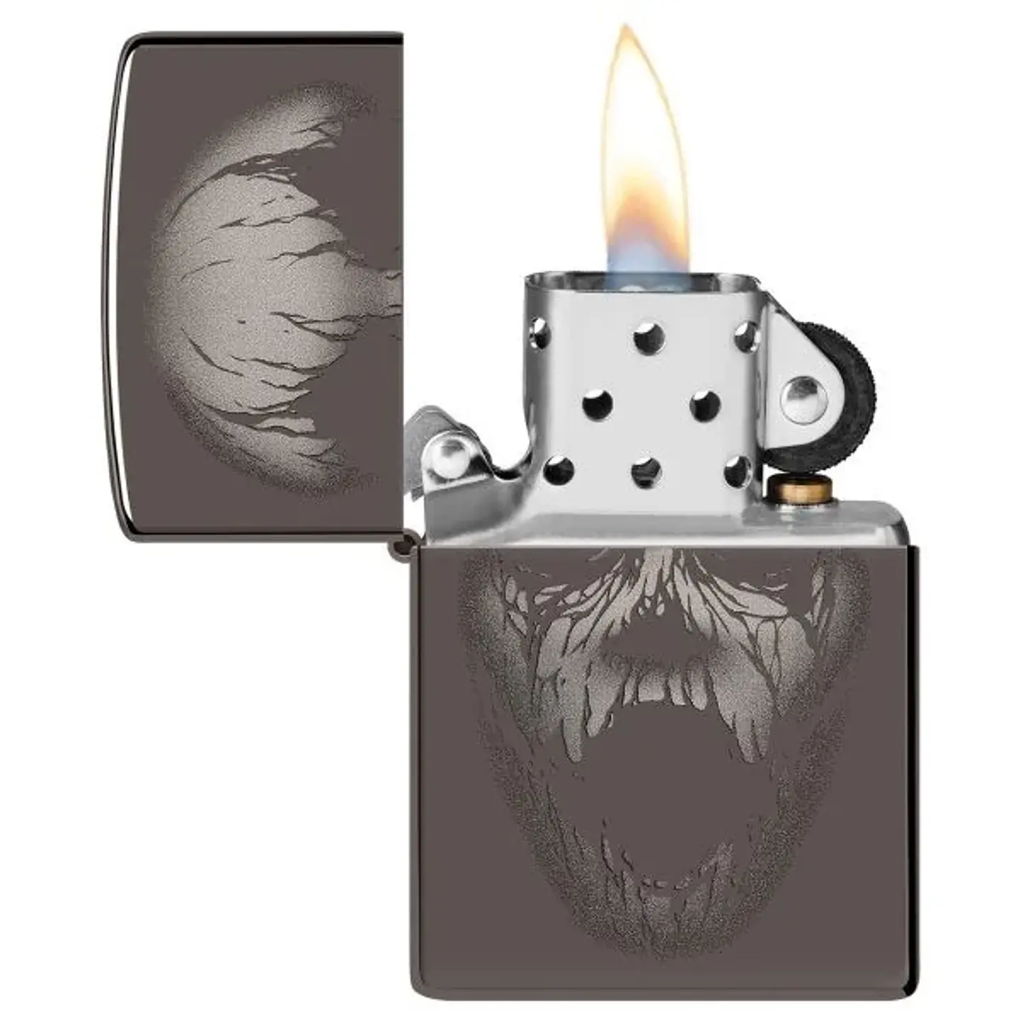 Screaming Monter Design-Zippo 2