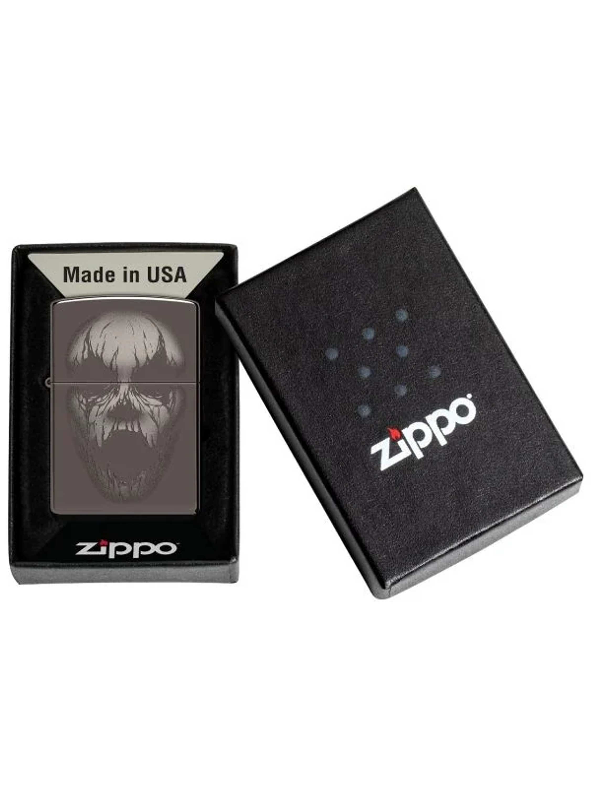 Screaming Monter Design-Zippo 3