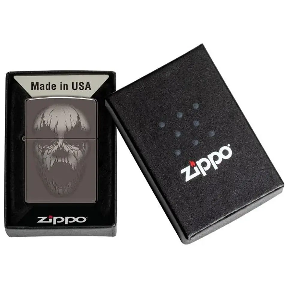 Screaming Monter Design-Zippo 3