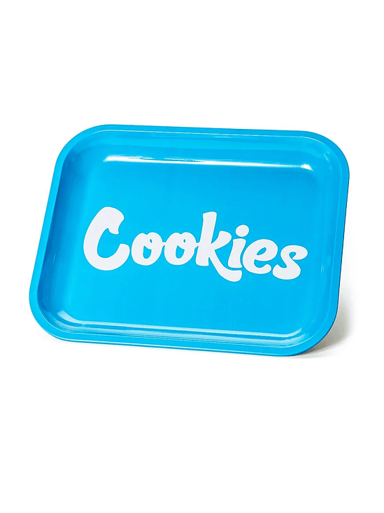 METAL ROLLING TRAY BLUE LARGE-COOKIES 1
