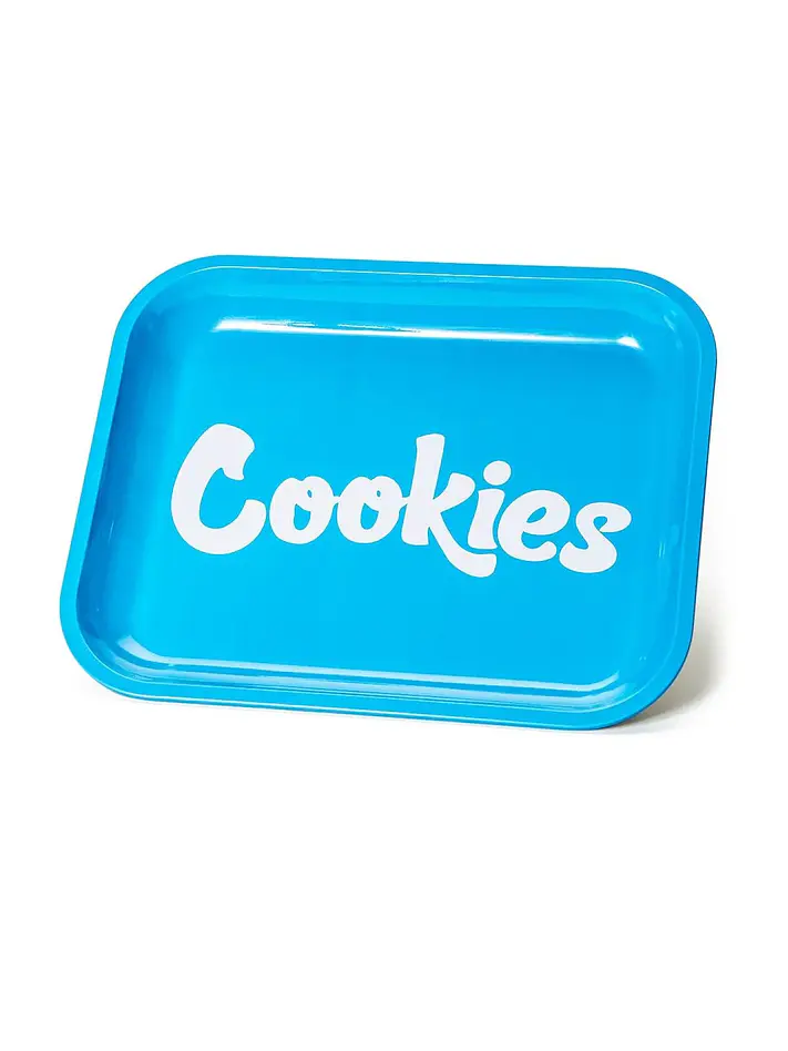 Metal Rolling Tray Blue Large-Cookies 1